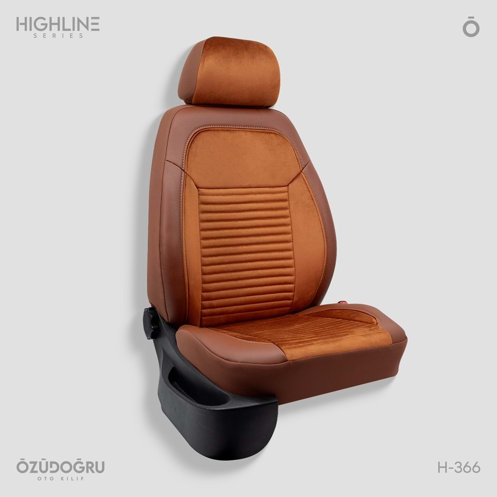 Oto Kılıf ( Highline ) - H-366-BabyFace Taba/Taba