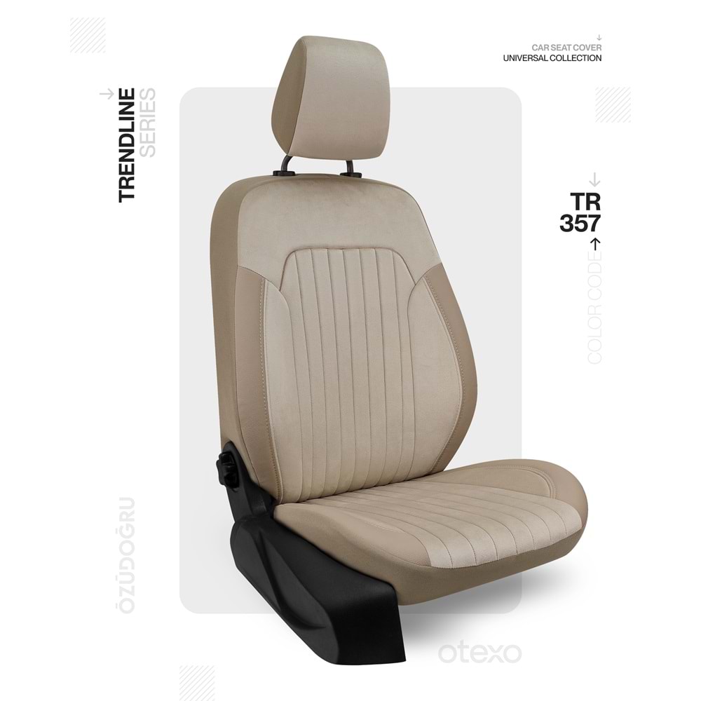 Oto Kılıf ( Trendline ) - TR-357-BabyFace Krem/Krem