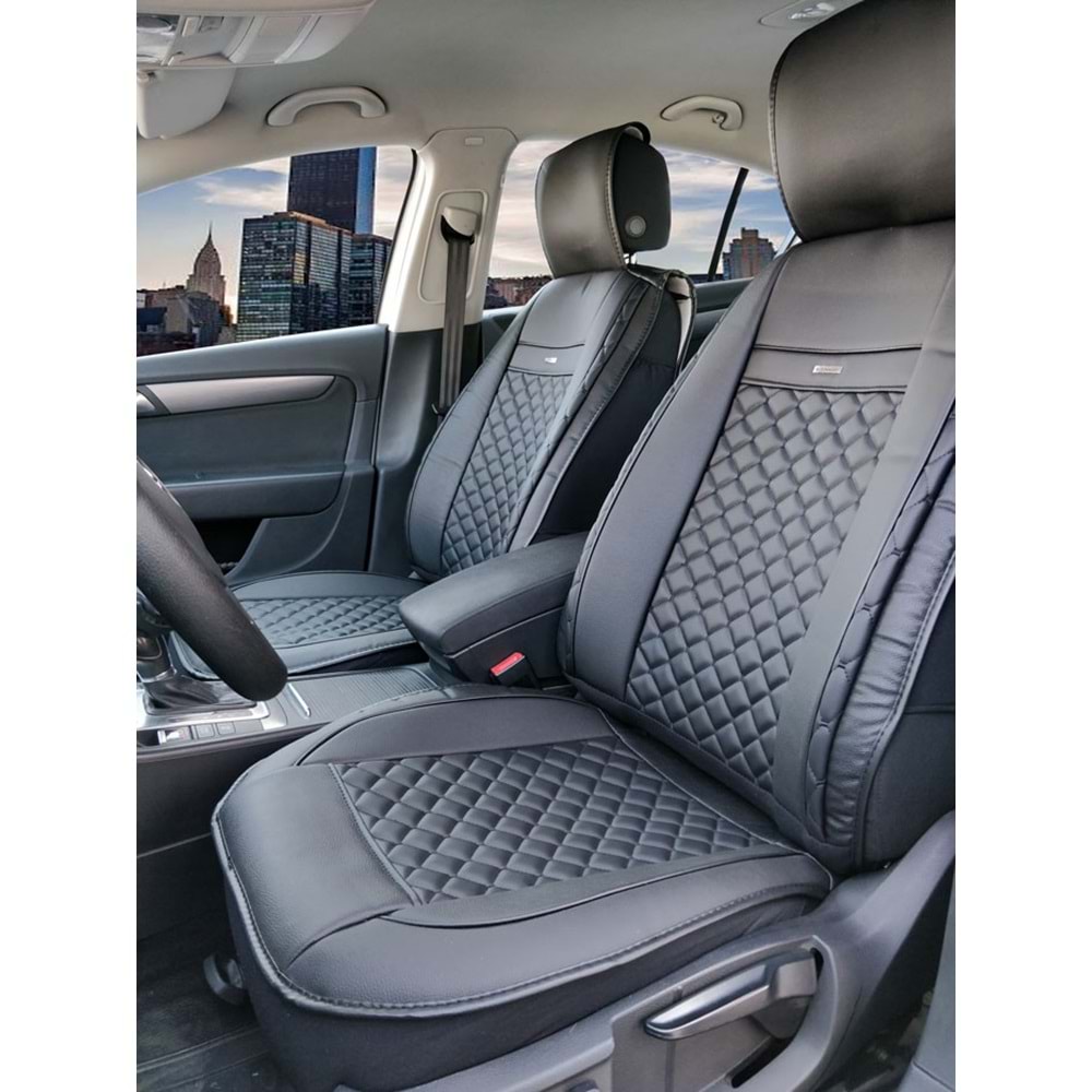 Takmatik (T 5 2+1 / 2+1) - 185-991 Deri-Siyah/Siyah İp