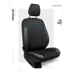 TR-350-BabyFace Siyah/Turkuaz İp
