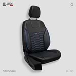 BL-130-Siyah/Mavi İp