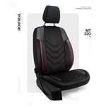 MT-320-Siyah/Kırmızı İp