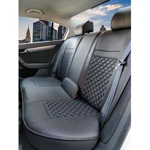 Takmatik (Kaptone) - 185-991 Deri-Siyah/Siyah İp