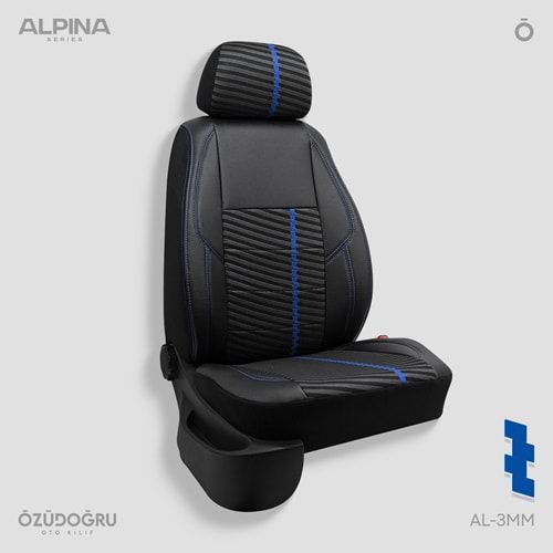 Oto Kılıf ( Alpina ) - Al-3MM-Mavi