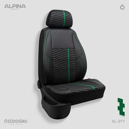 Oto Kılıf ( Alpina ) - Al-3YY-Yeşil