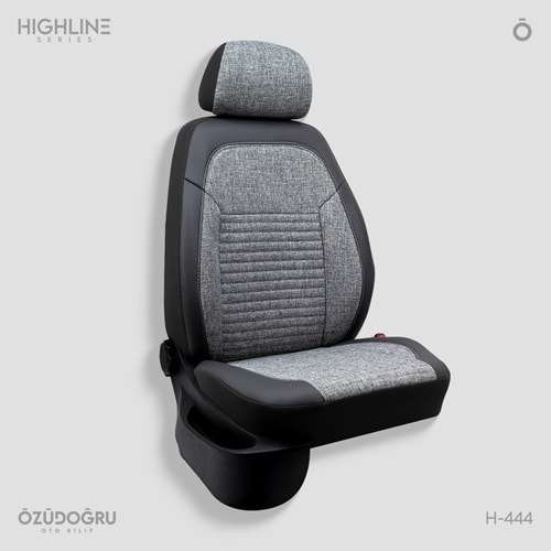 Oto Kılıf ( Highline ) - H-444-Keten Gri/Füme