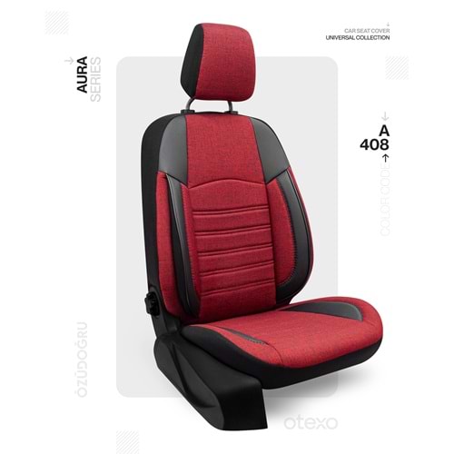 Oto Kılıf ( Aura ) - A-408-Keten Bordo