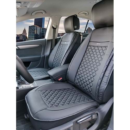 Takmatik (Kaptone) - 185-991 Deri-Siyah/Siyah İp