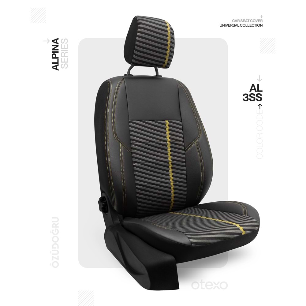 Oto Kılıf ( Alpina ) - Al-3SS-Sarı