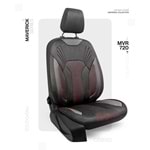 MVR-720 Süet Siyah/Kırmızı