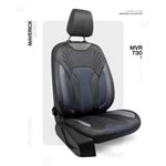 MVR-730 Süet Siyah/Mavi